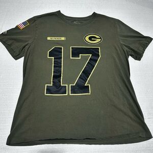 Nike NFL Green Bay Packers Davante Adams "Salute to Service" T-Shirt